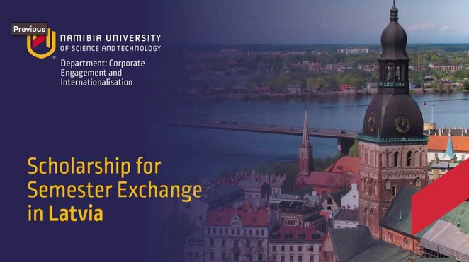 Scholarship for Semester Exchange in Latvia