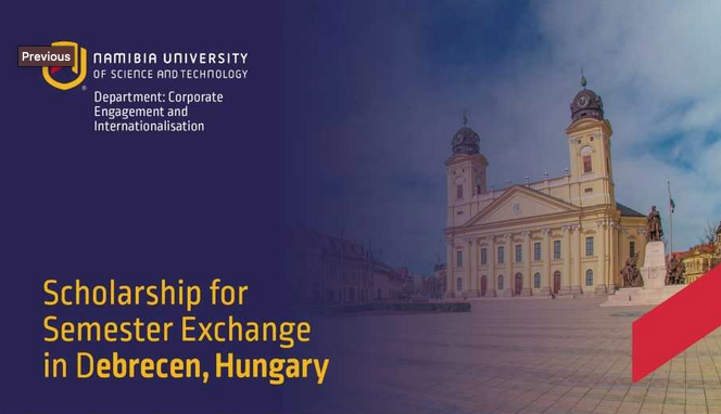 Scholarship for Semester Exchange in Debrecen, Hungary