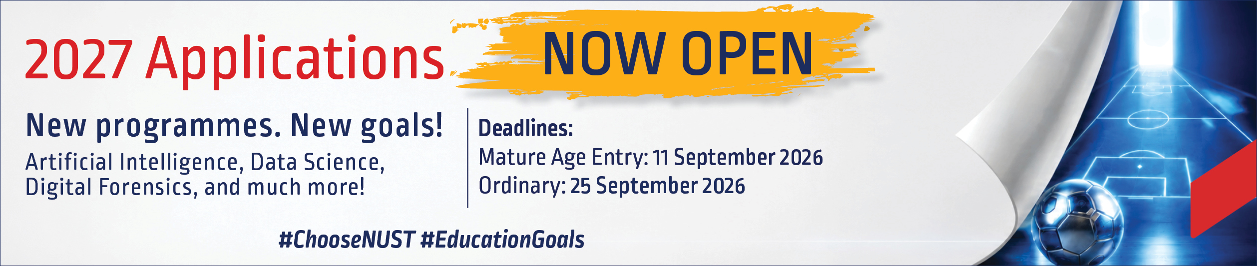 2027 Applications