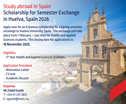 Scholarship for Semester Exchange in Huelva, Spain