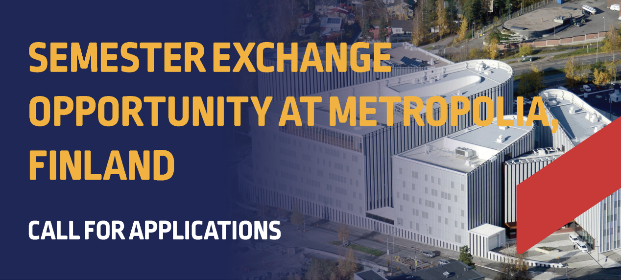 Scholarship for Semester Exchange in Metropolia, Finland