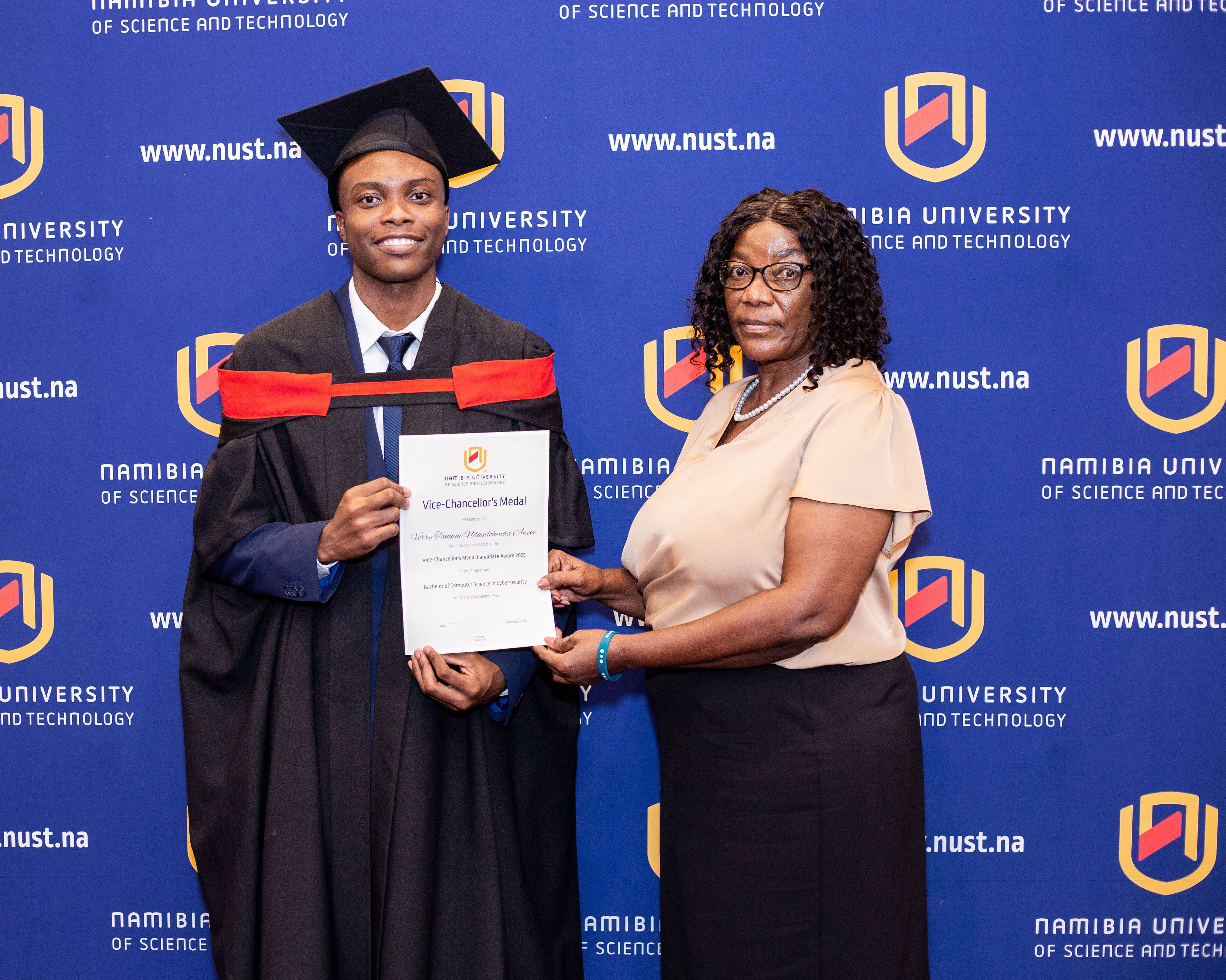 NUST Graduate of 2024 attains Vice-Chancellor Awardee status