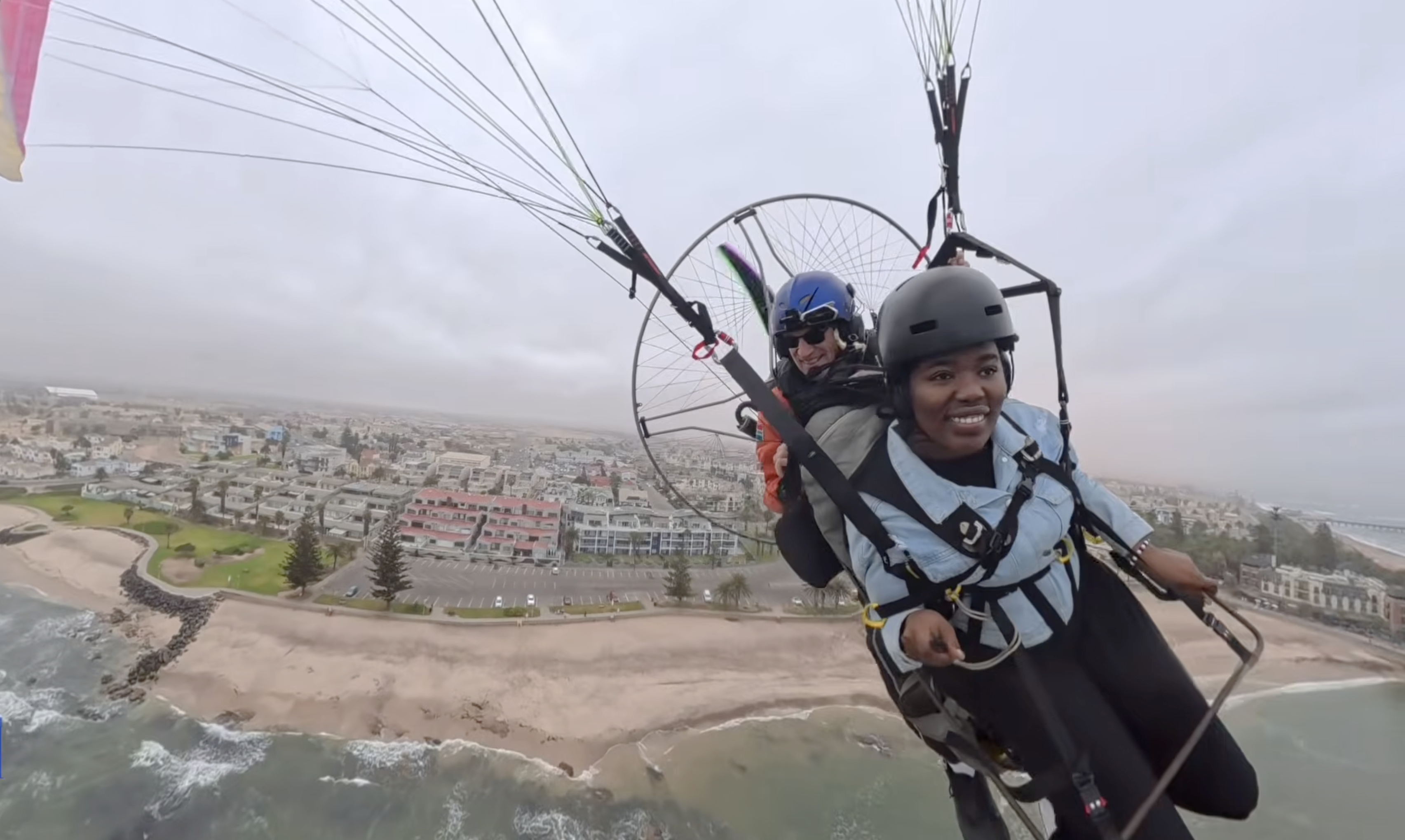 Prof Hannes with Student Pretty