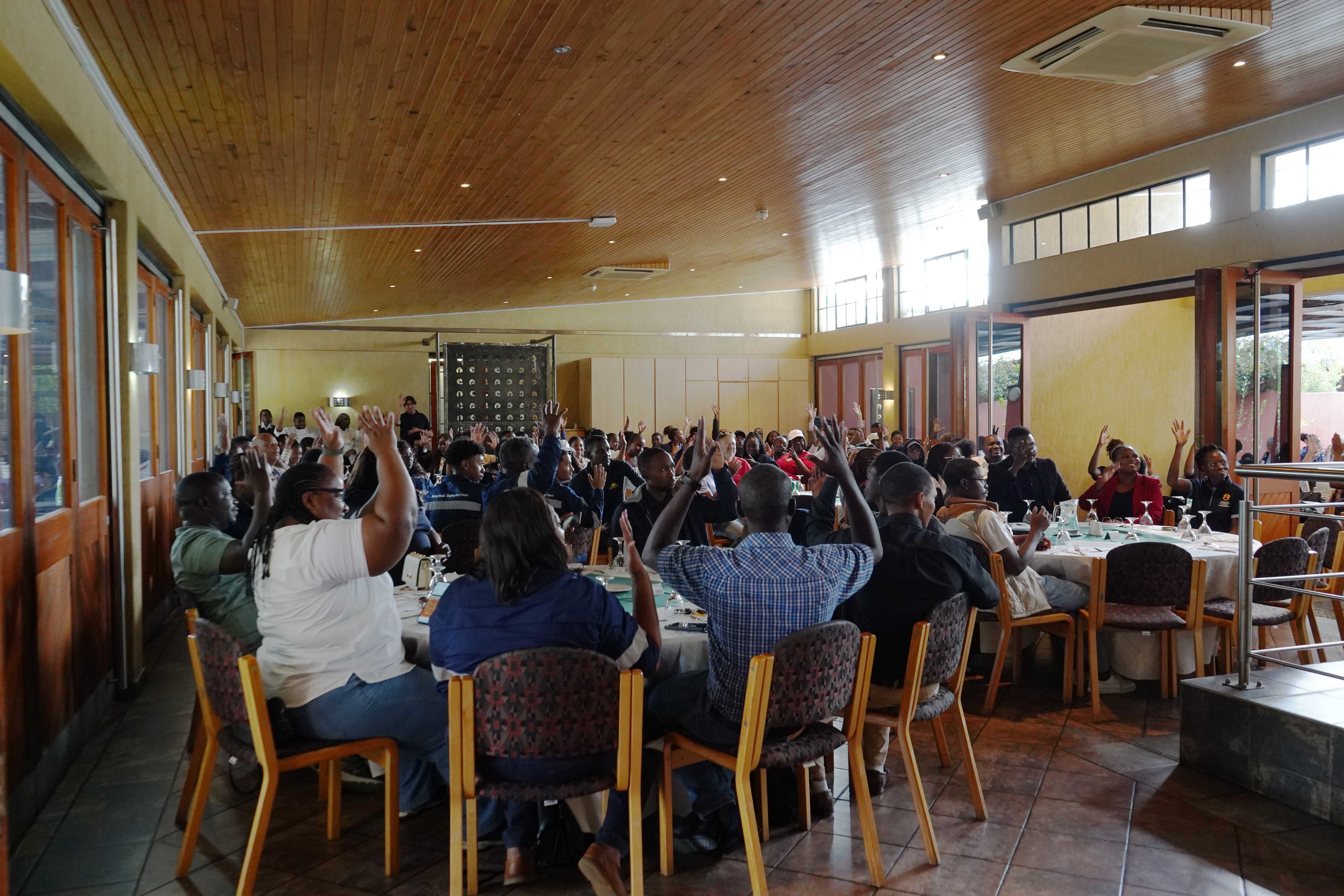 All exhibitors of the 2026 NUST Career Fair at the Prize Giving