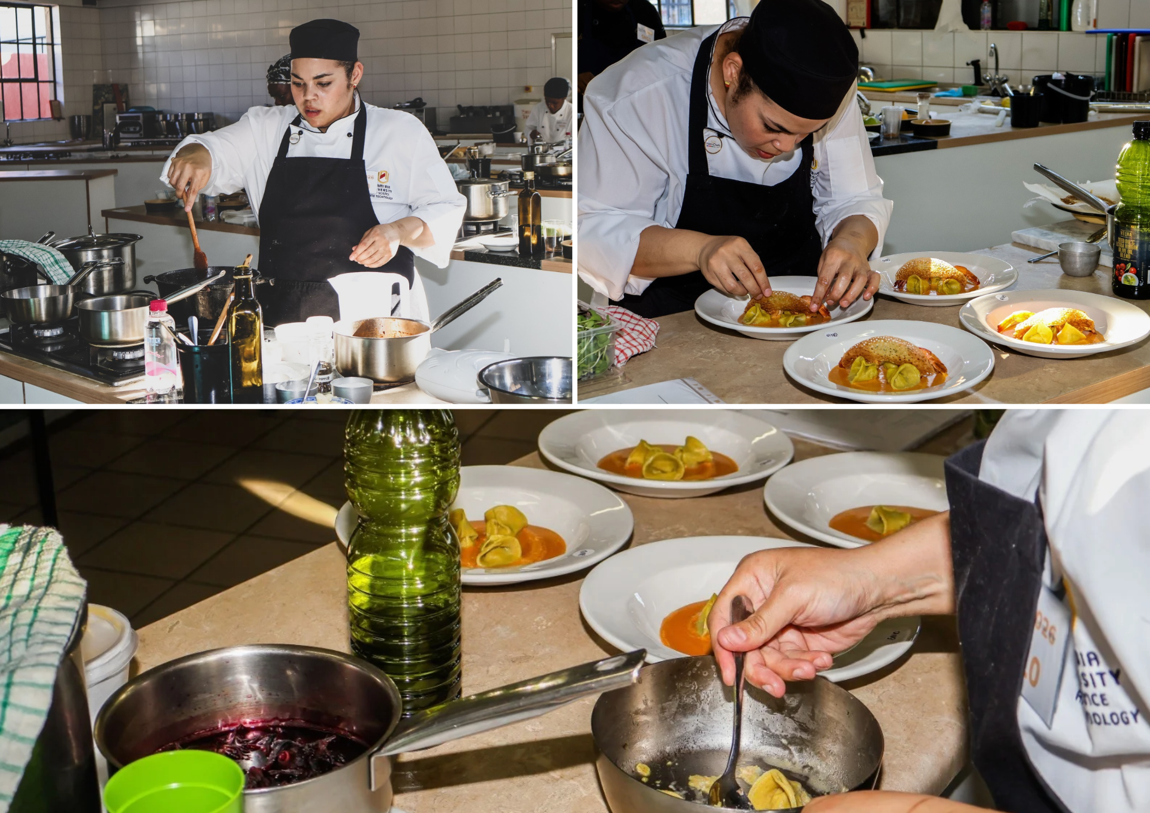 Chef Dagmar Grüner in action