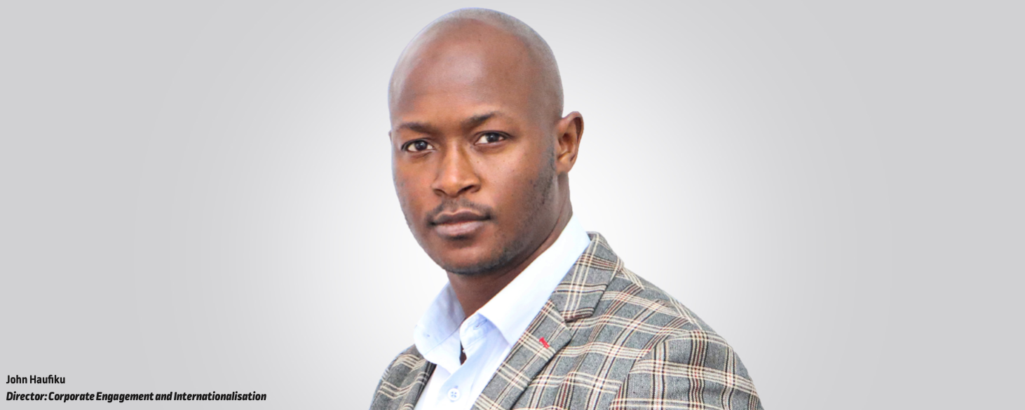 John Haufiku, Director: Corporate Engagement and Internationalisation