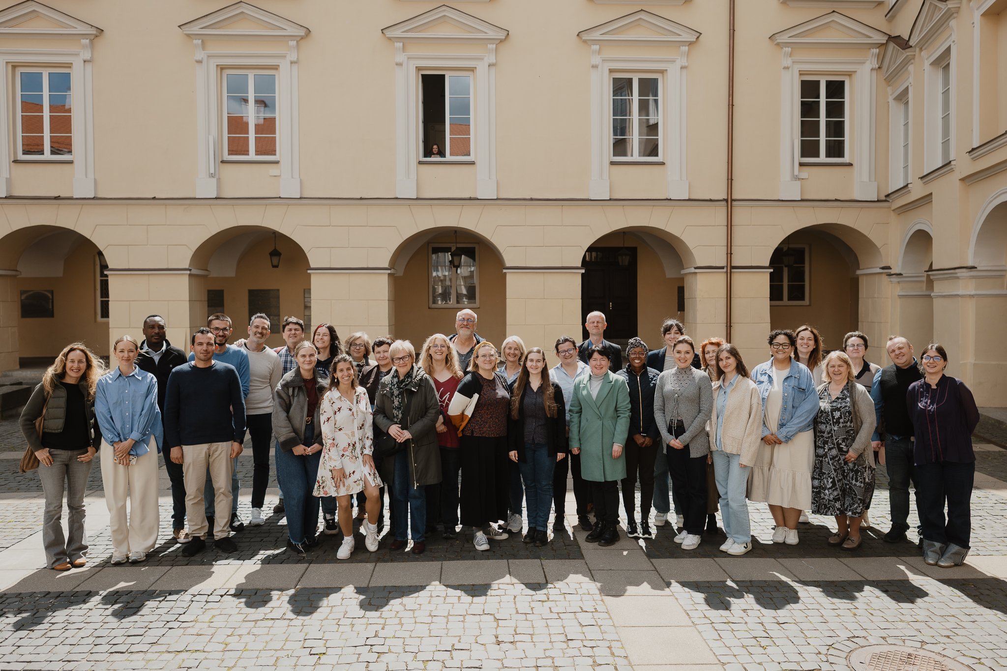 Staff at Lithuania.