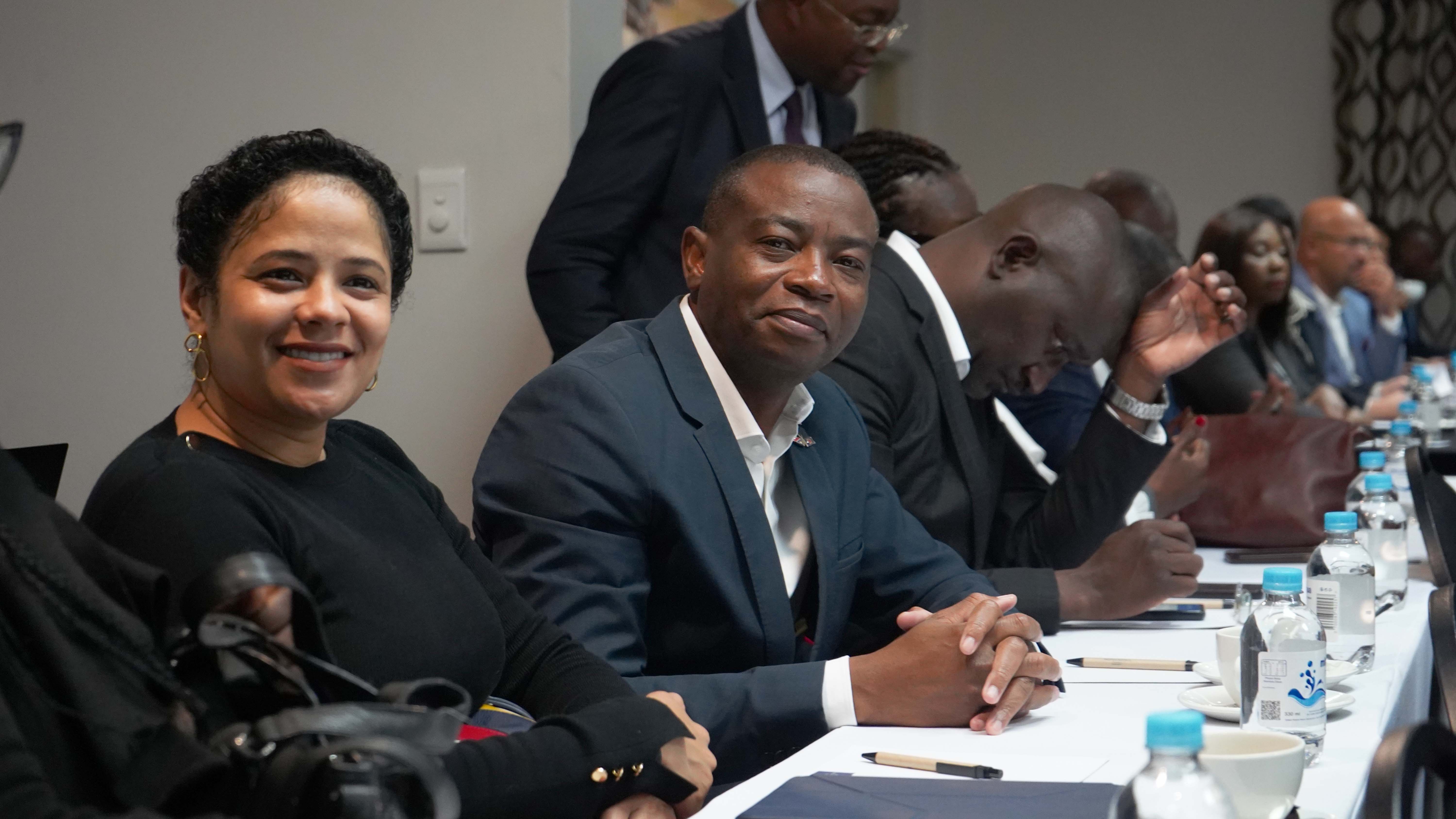 Prof Erold Naomab at the 10th Annual General Meeting of the Public Enterprises CEOs’ Forum
