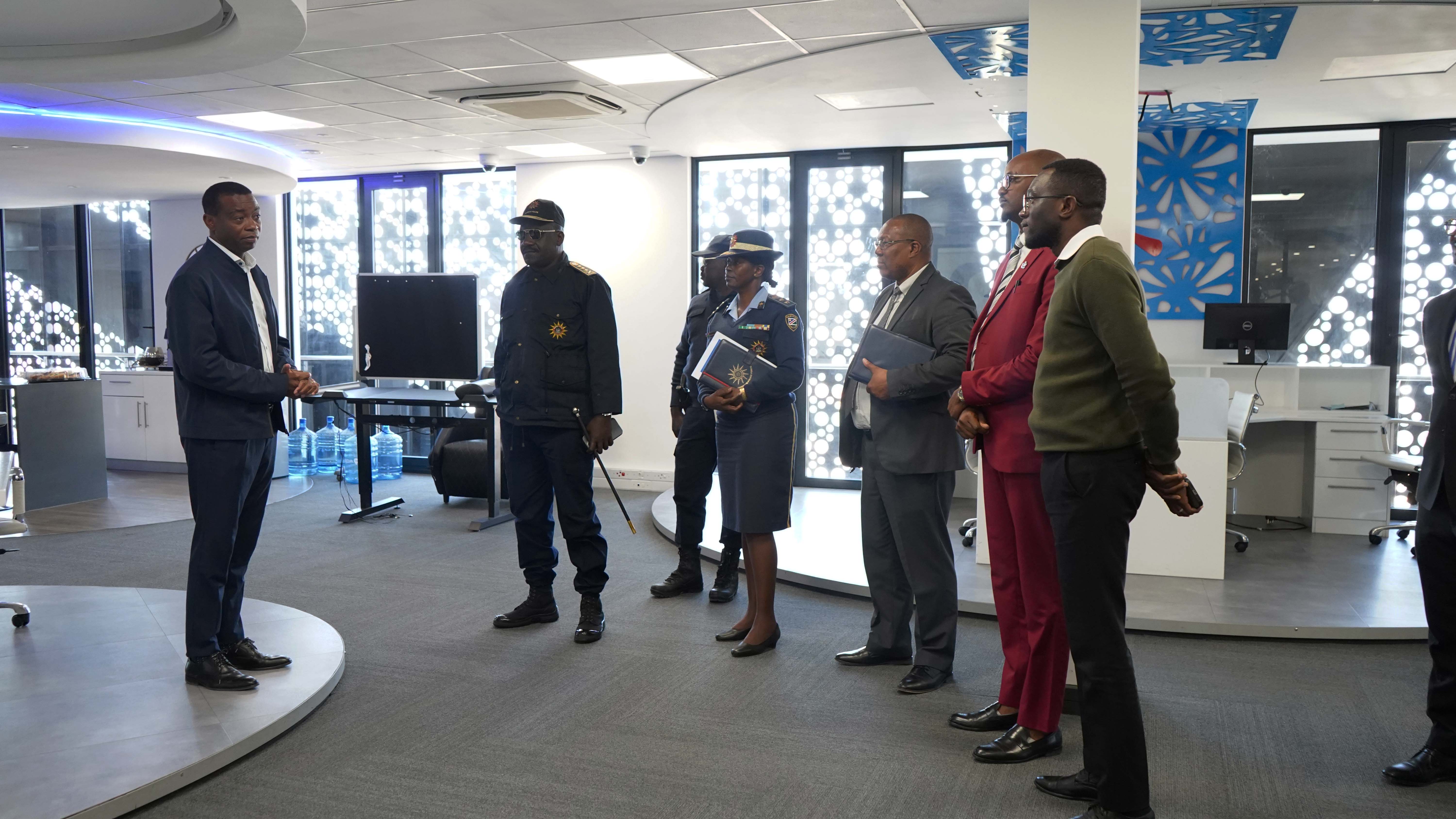 Prof Naomab address people