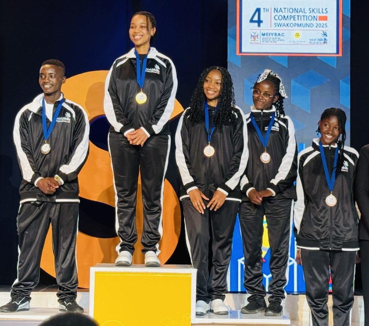 Group photo of winners