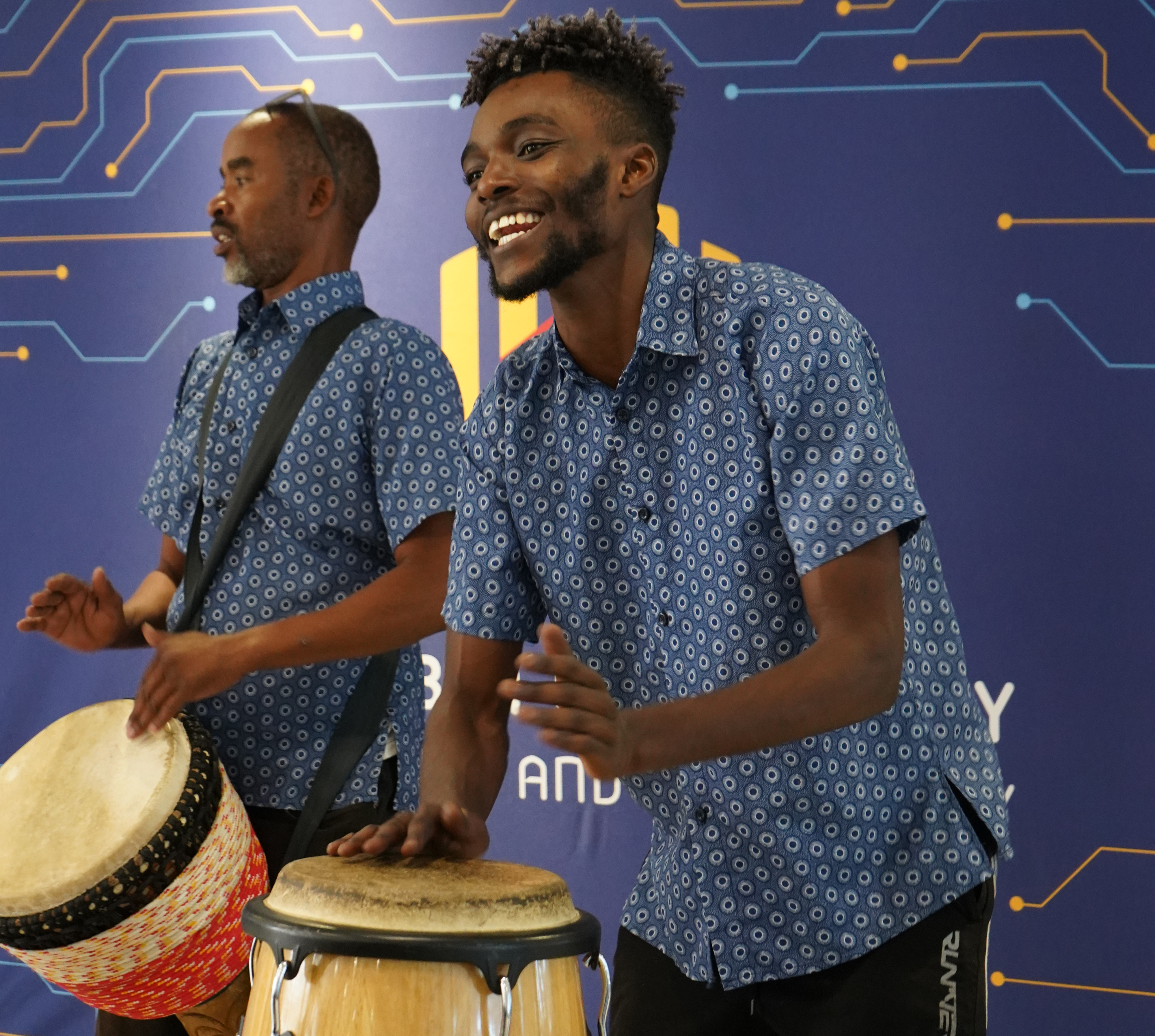 Interactive Drum Session