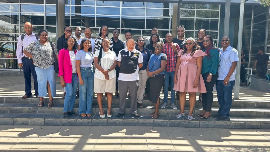 Group Photo of Second PhD Linguistics Cohort at NUST