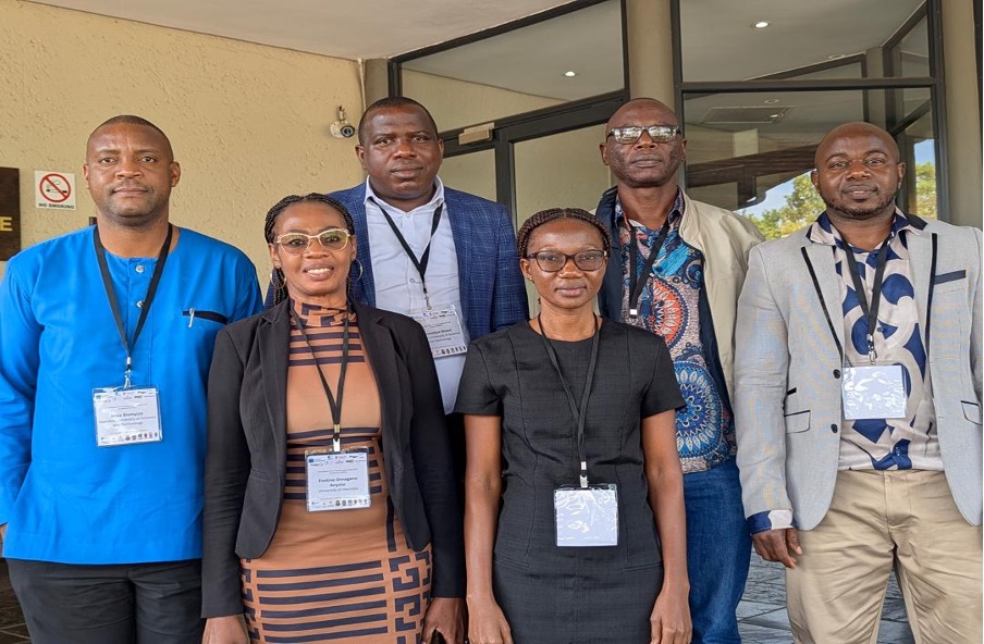 Photo: The team of Namibia University of Science and Technology with members from University of Namibia. Credit: Ulisha Van den Merwe