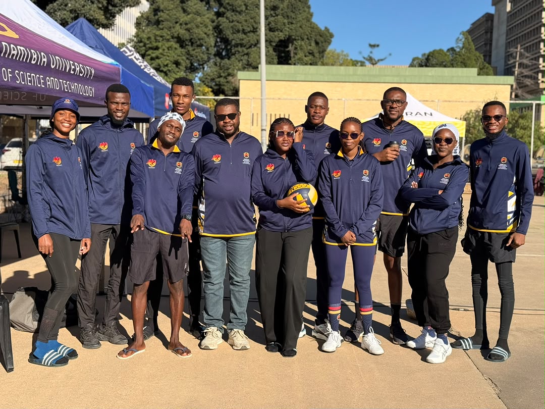 Group Photo of some members from the NUST Staff Sports and Social Association