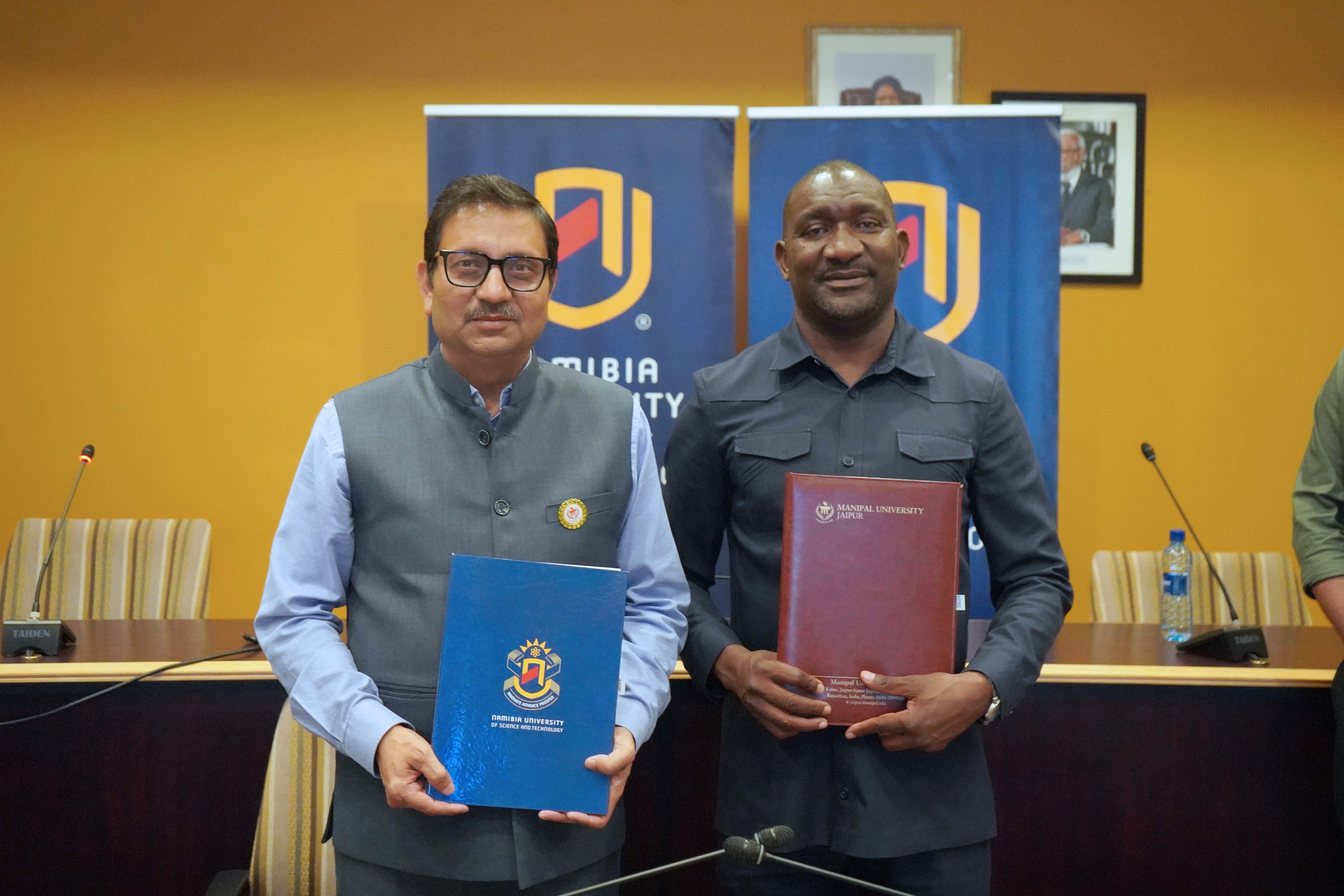 Prof Niti Nipun Sharma with Prof Frednard Gideon