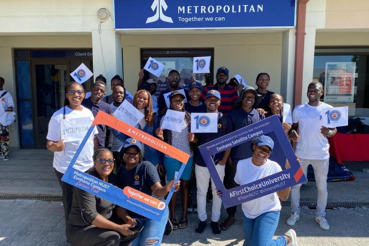 NUST Metropolitan Eenhana Career Inspires Futures