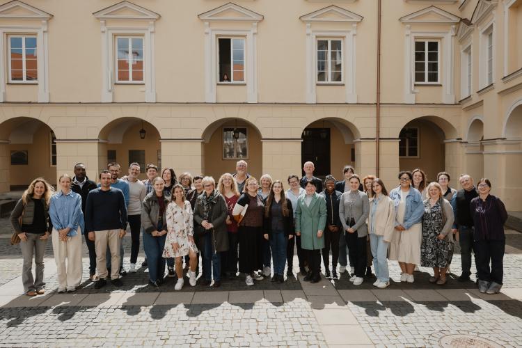 Staff at Lithuania.