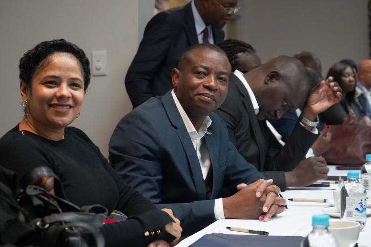 Prof Erold Naomab at the 10th Annual General Meeting of the Public Enterprises CEOs’ Forum