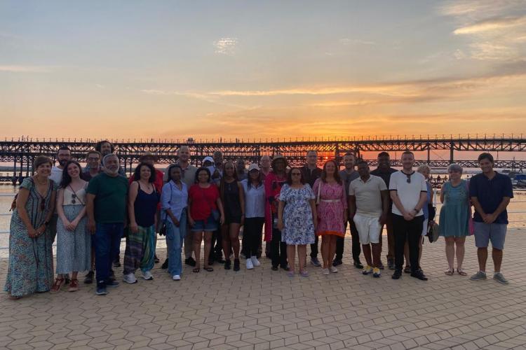 Group photo in Huelva - NUST Namibia
