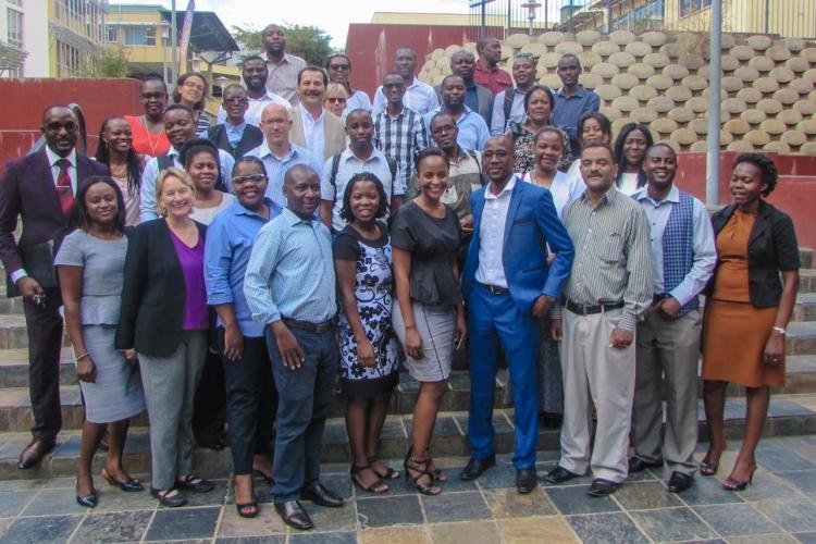 Group photo of the third intake