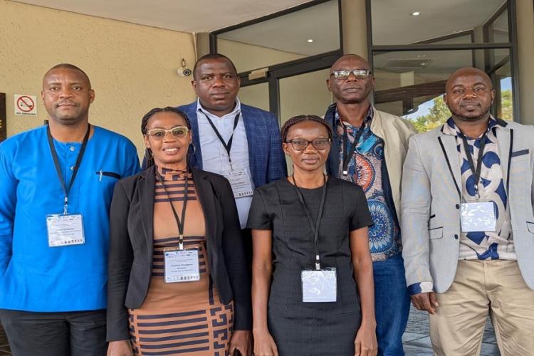 Photo: The team of Namibia University of Science and Technology with members from University of Namibia. Credit: Ulisha Van den Merwe
