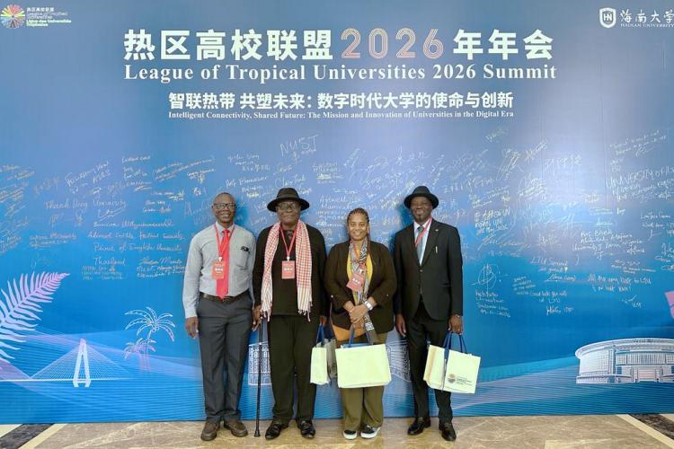 The NUST Delegation at the League of Tropical Universities (LTU) Summit