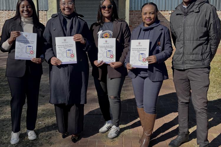 Group Photo at the Launch of the Community Radio Policy