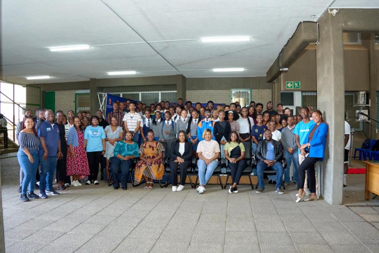 Group Photo at Cybersecurity event