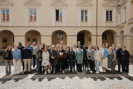 Staff at Lithuania.