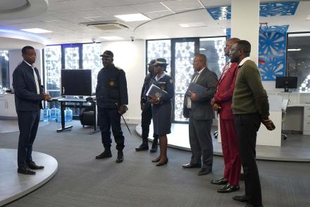 Prof Naomab address people