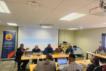 Mr Kanyemba leading the discussion