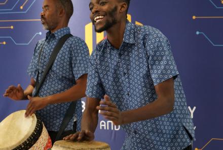 Interactive Drum Session