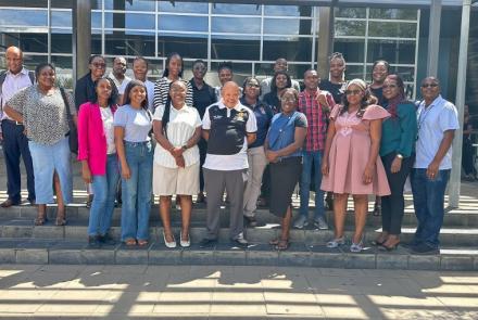 Group Photo of Second PhD Linguistics Cohort at NUST