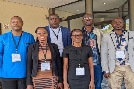 Photo: The team of Namibia University of Science and Technology with members from University of Namibia. Credit: Ulisha Van den Merwe