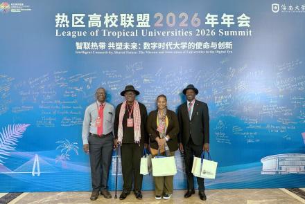 The NUST Delegation at the League of Tropical Universities (LTU) Summit