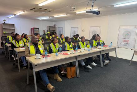 Students at the Coca-Cola Plant