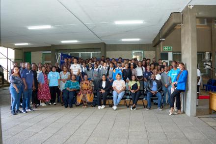 Group Photo at Cybersecurity event
